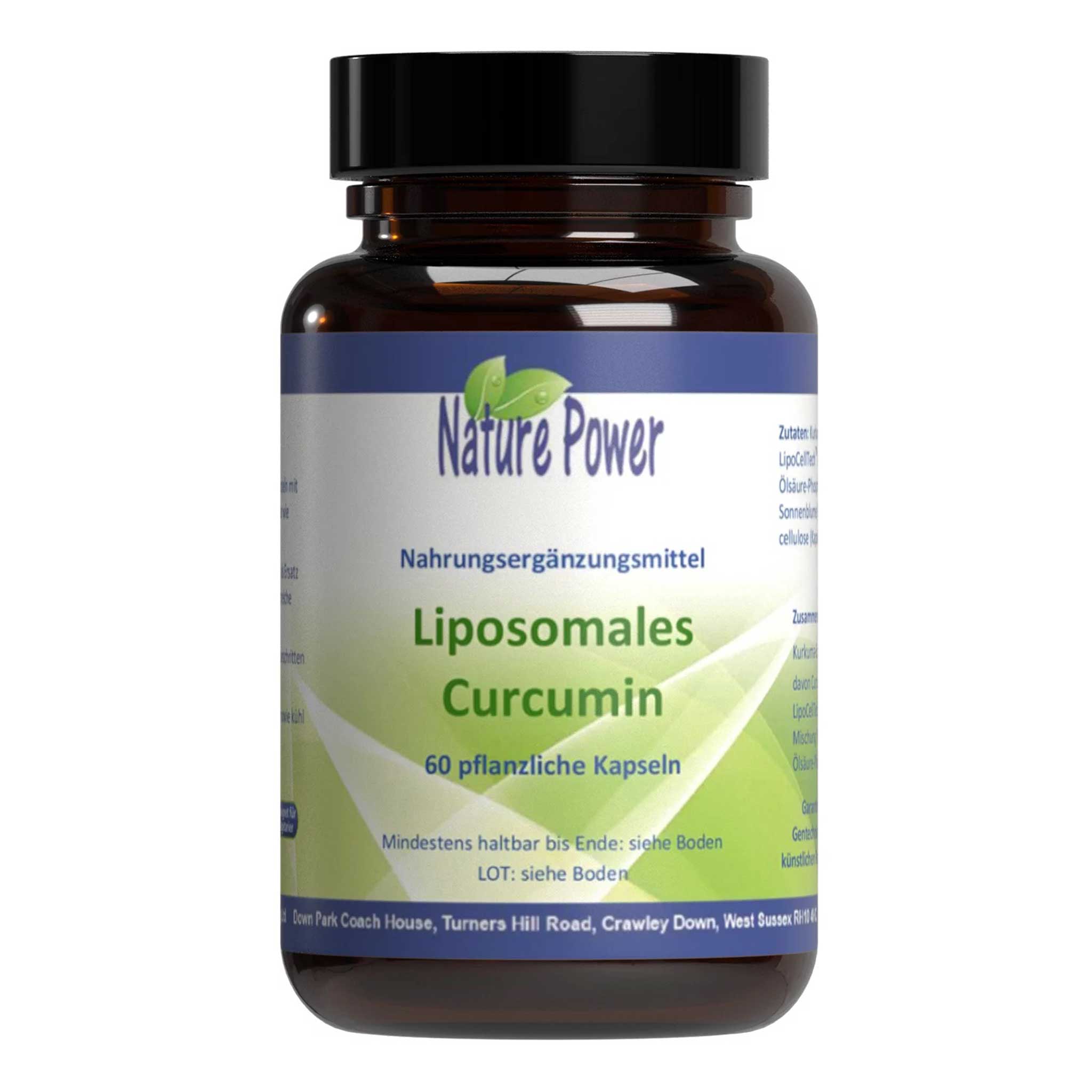 Liposomales Curcumin Von Nature Power Energyvital