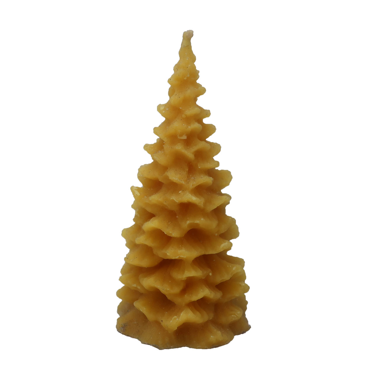 Bienenwachs-Kerze "Tannenbaum", 10 cm hoch