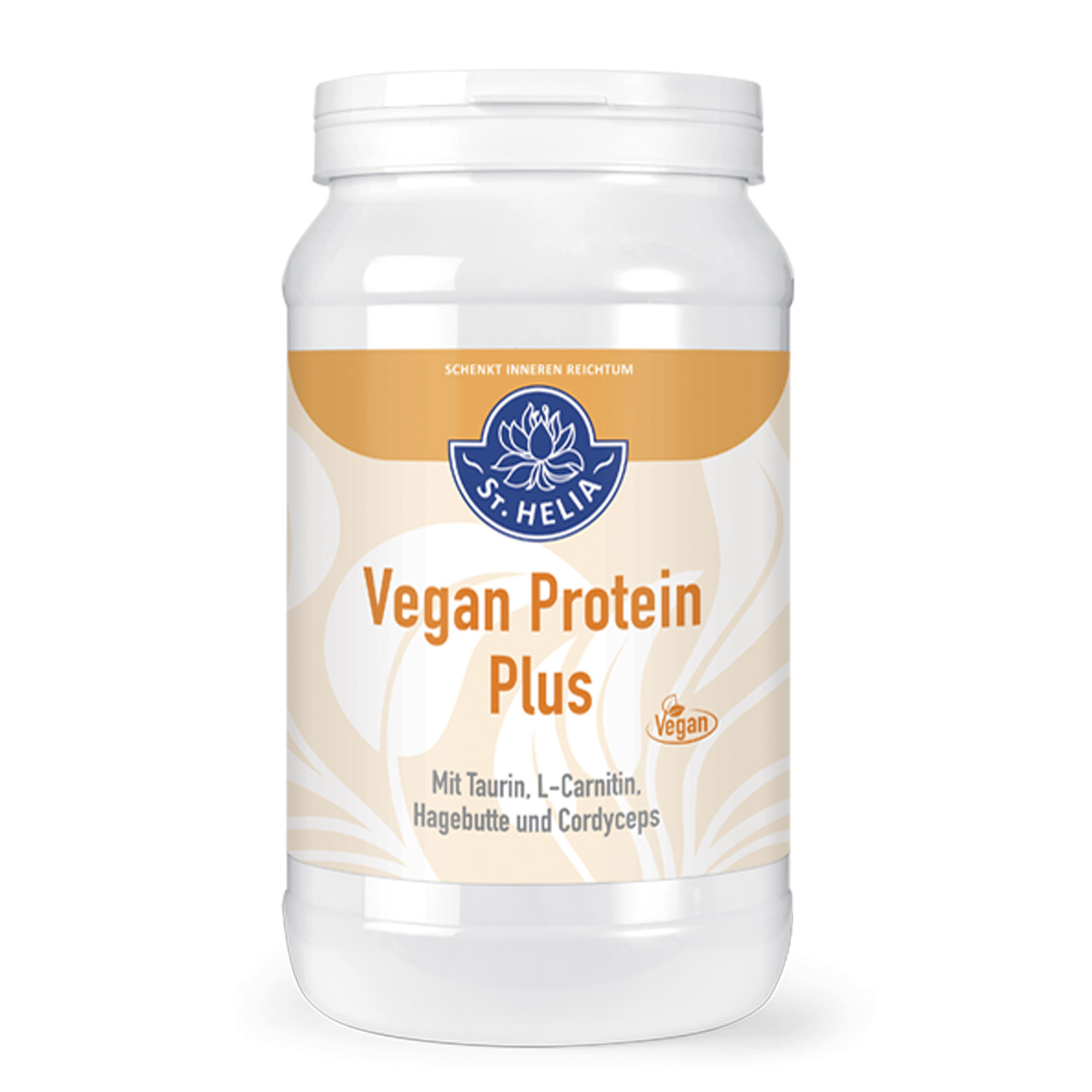 Vegan Protein mit Cordyceps von St. Helia beinhaltet 560 Gramm