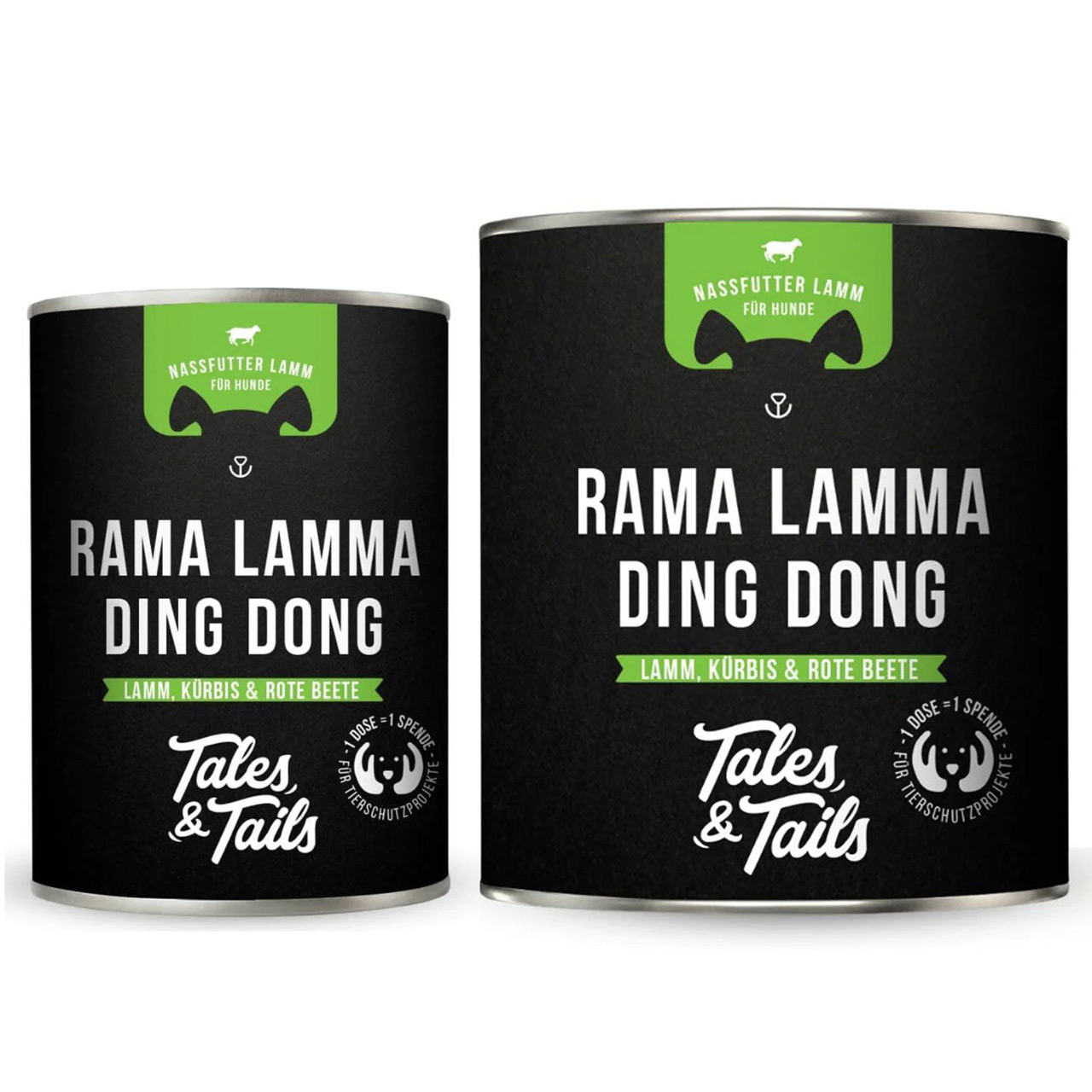 Rama Lamma Ding Dong - Nassfutter mit Lamm