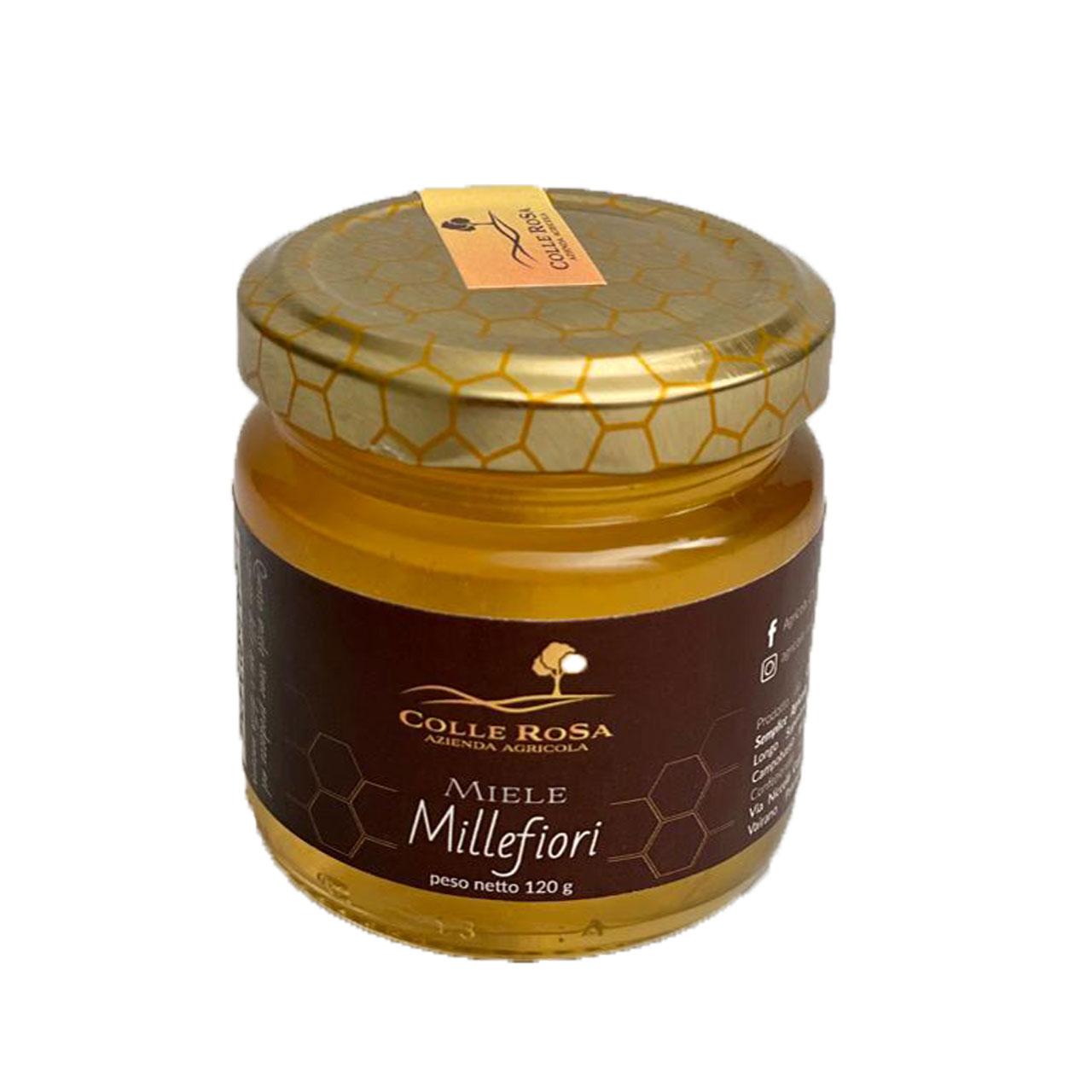 Honig Miele Millefiori - Wildblumenhonig aus Molise, 120 g