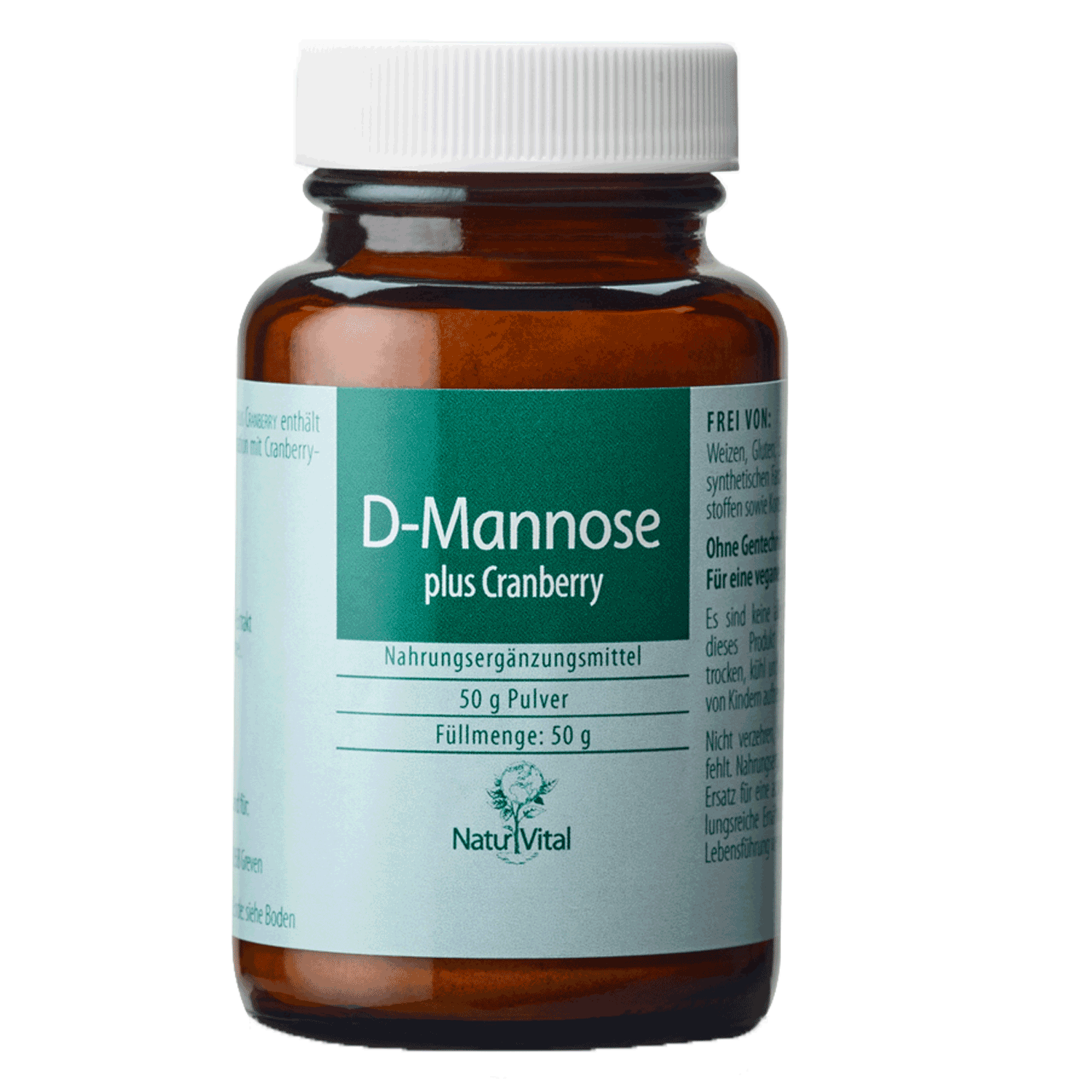 D-Mannose plus Cranberry, 50 g